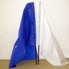 Inexpensive nylon flags