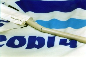 Modular plastic flagpoles