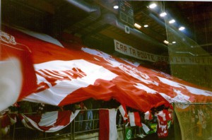 Bandera gigante de mano Q1 Impreso