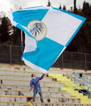 Bandera Gigante Q2 Mini Dibujo