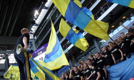 Bandera Gigante Q4 Cosida