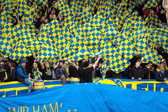 Drapeaux standard à damiers 