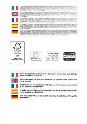 Papiers dessin ignifuges (10.000 pieces)